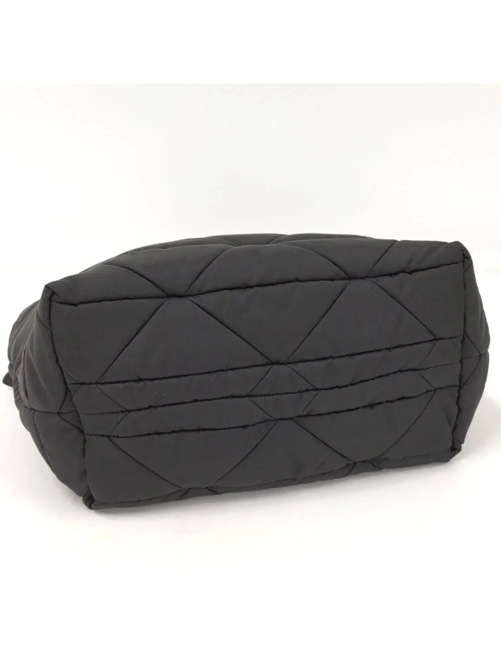 Prada Padded Tote Nylon Leather Black - Picture 5 of 9